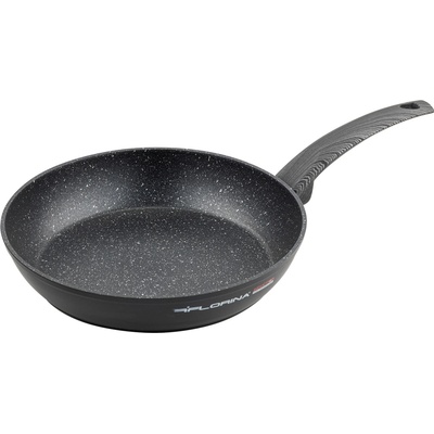 Florina Pánev BONO 26 CM PRŮMYSLOVÁ ČERNÁ, POVLAK S IDEÁLNÍM KAMENEM, ČERNÁ RUKOJEŤ