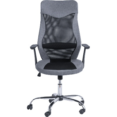 Carmen Президентски офис стол Carmen 7528 - сив (3520305)