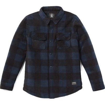 Volcom košile Bowered Fleece L/S kids modrá