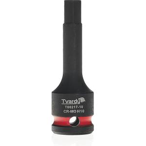 Tvardy Ударен вложен ключ Tvardy HEX 1/2" H10 CR-MO 81768 (T00217-10)