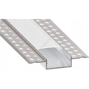 SmartLED Вграден профил за led ленти 1 м, сребърен/бял (sd0106)
