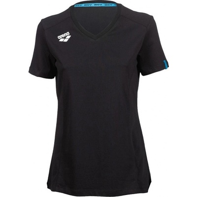 Arena Women Team T Shirt Panel Black