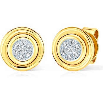 SAVICKI обеци: злато. диаманти