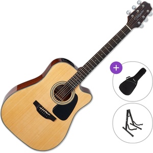Takamine GD30CE Standard SET Natural Електро-акустична китара Дреднаут