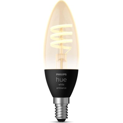 Philips LED žiarovka Hue White Ambiance 4.6W 550 Filament sviečka E14 929003145201