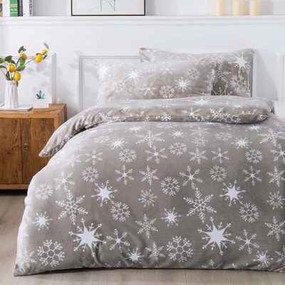 Xpose povlečení mikroplyš JON šedé 140x200 70x90 – Zboží Dáma