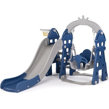 Chipolino К-т пързалка, люлка и кош за топка (3800933000644)