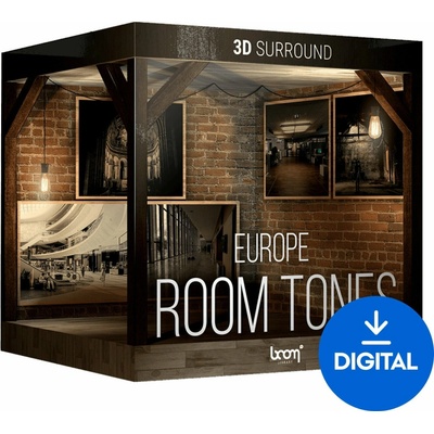 BOOM Library Room Tones Europe 3D Surround (Digitálny produkt)