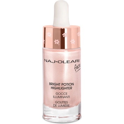 Naj-Oleari Bright Potion Highlighter rozjasňující kapky Rose Quartz 17 ml
