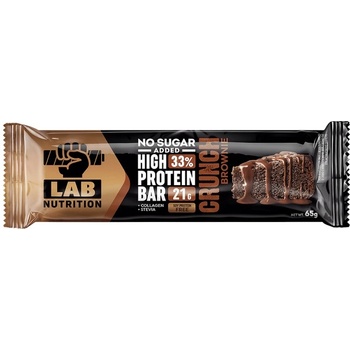 Lab Nutrition Premium High Protein Crunch Bar 33% [65 грама] Брауни
