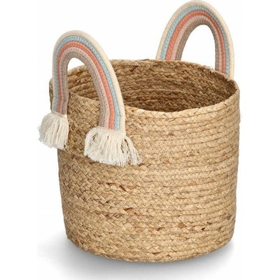 Zeller Pletený úložný koš z mořské trávy 30 cm