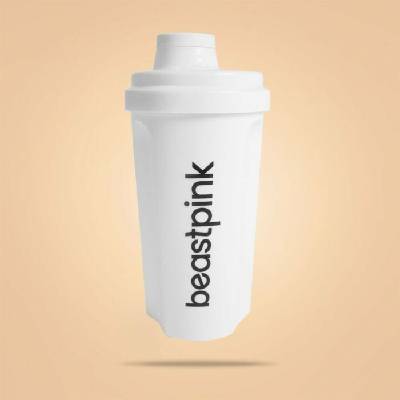 GymBeam Šejkr BeastPink bílý 700 ml - BeastPink Barva: Bílá