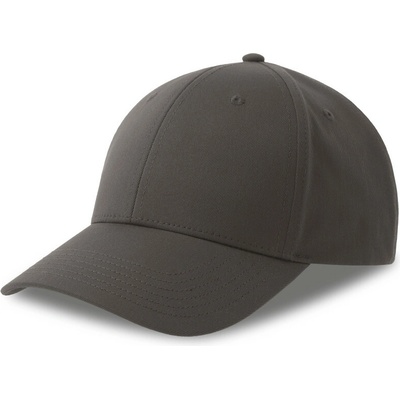 Atlantis Headwear K Bolt S 6 panelová baseballová COT33031467099 dark grey Šedá tmavá