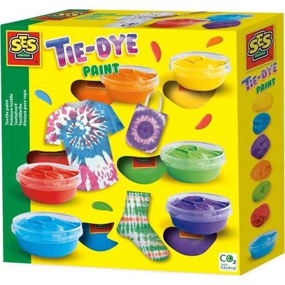 Ses Creative Batikování Set Barvy na Textil 6 ks – Zboží Dáma
