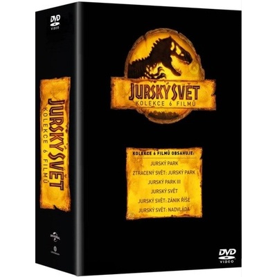 Jurský park - Kolekcia 1-6 DVD