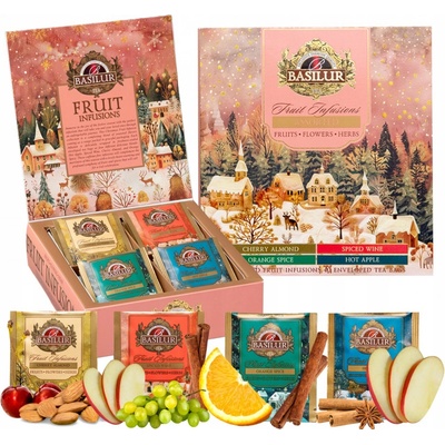 Basilur Christmas Fruit Assorted 40 x 1,8 g