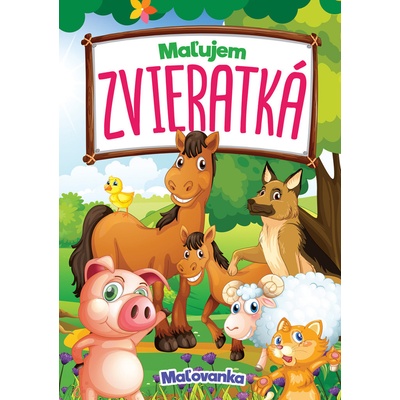 Maľujem zvieratká Maľovanka