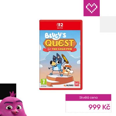 Bluey's Quest for the Gold Pen