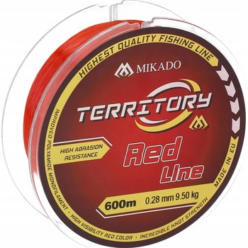 MIKADO Territory Red Line 600 m 0,40 mm 13,8 kg