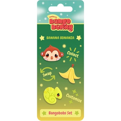 Santoro Комлект Bangoberry Bangobob Banana Bonanza, 3 бр бл (32595-А-1316BB10)