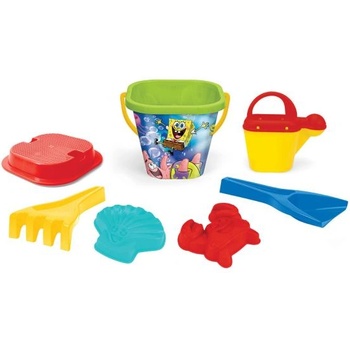 Wader Комплект за пясък - 7 бр. - СпонджБоб