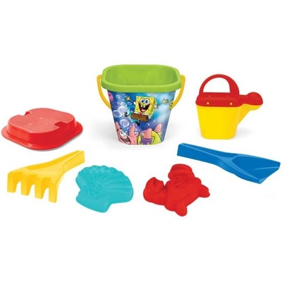 Wader Комплект за пясък - 7 бр. - СпонджБоб