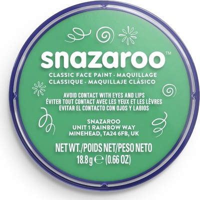 SNAZAROO Farba na tvár Zelená Bright Green 18 m