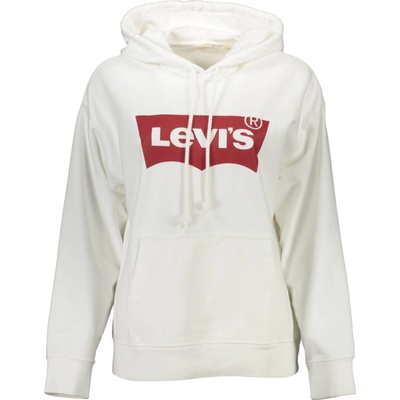 Levi's dámska športová mikina s kapucňou biela