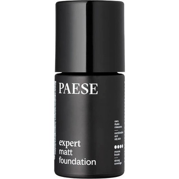 Paese Expert Matt Foundation zmatňujúci penový make-up pre zmiešanú až mastnú pokožku Light Beige 30 ml