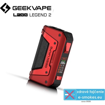 GeekVape Aegis LEGEND 2 200W easy Kit RED