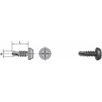 Uncanny Brand Phosphatized self drill insert 3.9*9.5mm