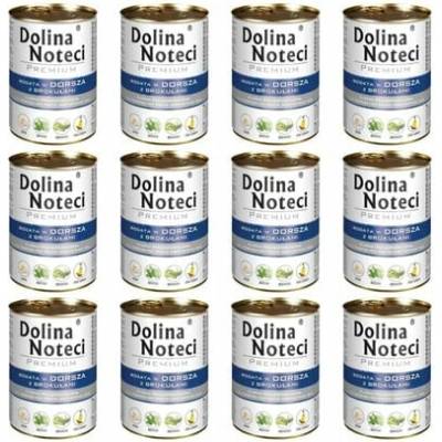Dolina Noteci Premium Bohatá na tresku s brokolicou 12 x 400 g