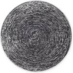 Hanse Home Сив кръгъл килим ø 120 cm Gloria Cavallo - Hanse Home (106257-120)