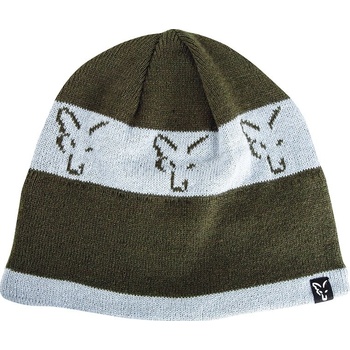 Fox čepice beanie Green Silver