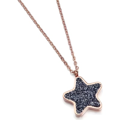 HARAHU Колие st-15093 - Златна / Розова kp15093 (st-15093)