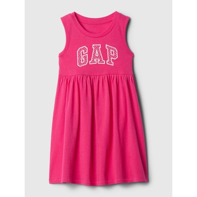 GAP Бебешка рокля с логото на GAP GAP | Rozov | Момичешки | 74-80