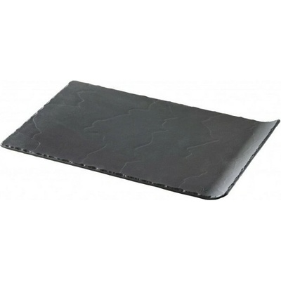 Revol Basalt talíř obdélný zahnutý 33,2 x 20 cm REV-647783