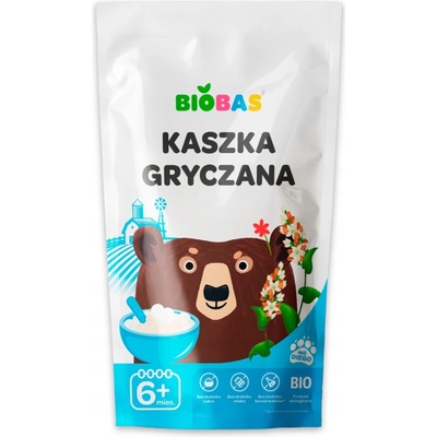 Biobas pohánková kaša bez cukru pre deti 200 g