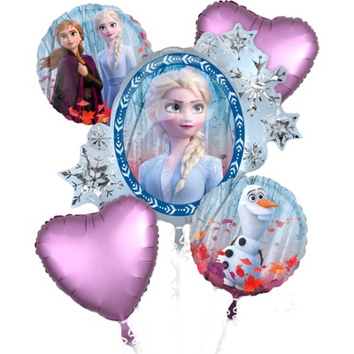 Amscan Fóliový balónik Frozen 2 | 5 balónikov