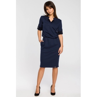 BeWear Dámské mini šaty Yi B056 navy