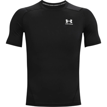 Image 1 of Under Armour HeatGear® Short Sleeve Mens - Black