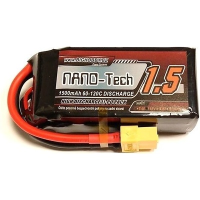 Bighobby Li-pol baterie 1300mAh 3S 60C 120C NANO Tech