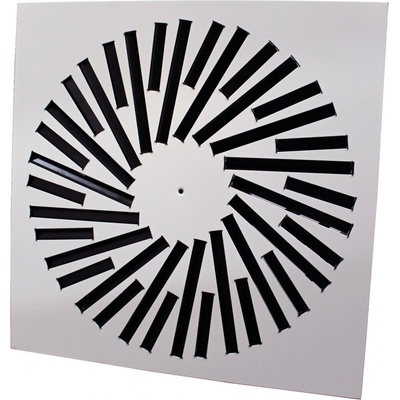 Dalap Vírivý anemostat štvorcový AM 593x593 mm / 24 lamiel