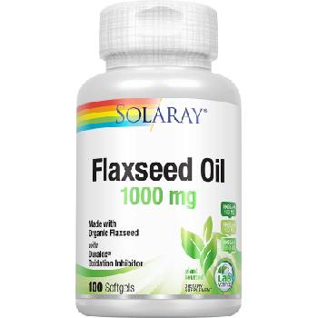 SOLARAY Ленено масло (Flaxseed Oil) - 100 гел-капсули