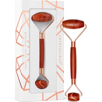 CRYSTALLOVE Red Jasper Roller Масажори дамски
