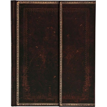 Paperblanks Тефтер Black Moroccan, Ultra, широки редове, твъ (1570180600)