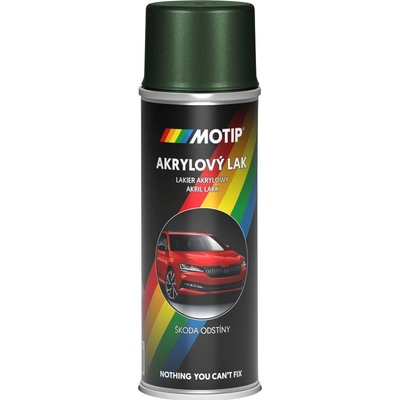 MOTIP Škoda tmavo zelená metalická 200ml