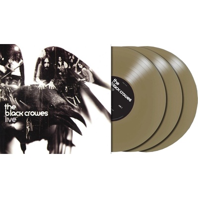 The Black Crowes - Live (Limited Edition) (Reissue) (Gold Metallic Coloured) (3 LP) (829421713425)