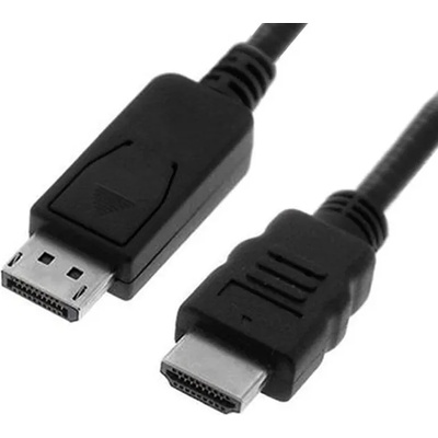 Roline Кабел ROLINE 11.99. 5781, DisplayPort(м) към HDMI(м), 2m, черен (11.99.5781)