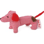 Kathe Kruse Мека играчка Kathe Kruse - Дакел, 15 cm, червен (K178405) - baby
